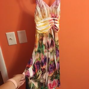 City triangles multi color Summer Dress